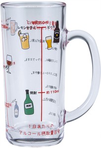 アルコール摂取適量グラス（2種類！）
