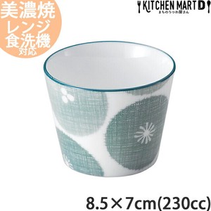 翠花 8.5×7cm 蕎麦猪口 約230cc 日本製 美濃焼 陶器 光洋陶器