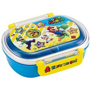 Bento Box Lunch Box Super Mario Skater Dishwasher Safe Made in Japan