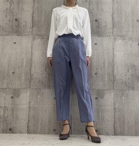 Cropped Pant Twill Tapered Pants