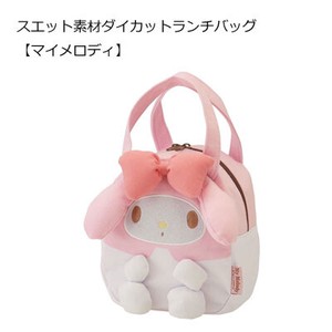 Lunch Bag My Melody Die Cut SKATER Sweat Material 1