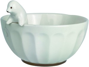 Rice Bowl White Seal Figure
