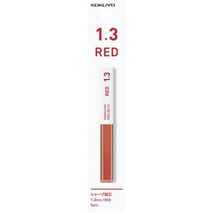 KOKUYO Lead Refill sharp Lead Refill Red 1 3mm 13 1