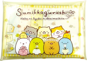 Sumikko gurashi Clear Multi Pouch Sticky Note Today