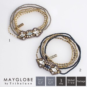Bijou Embroidery Motif Beads Necklace Bracelet Anklet 53