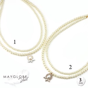 Necklace/Pendant Necklace Bijoux M 3-way