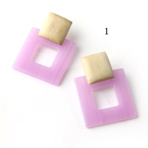 Pierced Earring mm Square Square Pierced Earring 1 9014 1 9014