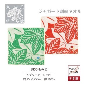 Towel Handkerchief Jacquard Taisho Roman Embroidered