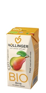Hollinger 有機洋なしドリンク（60％有機洋なし果汁入り飲料）200ml