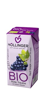 Hollinger 有機グレープドリンク（60％有機ぶどう果汁入り飲料）200ml