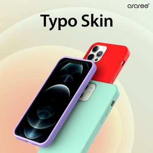 [iPhone 12 mini / iPhone 12 / iPhone 12 Pro ] araree Typo Skin シリコンケース