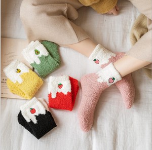 Socks Socks Embroidered Ladies Autumn/Winter