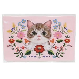 【カード】フェリシモ猫部 ミニネームカード8枚セット ANC-29 ねこ