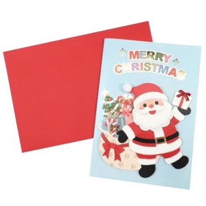 【カード】CHRISTMAS ハンドメイドクリスマスカード 541