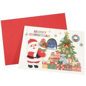 【カード】CHRISTMAS ハンドメイドクリスマスカード 543