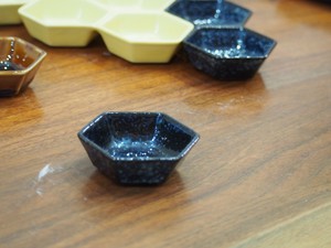 Honey Starry Sky Pottery Plates Seto ware Made in Japan