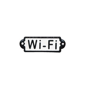 DULTON (ダルトン) アイアン サイン "ワイファイ" IRON SIGN ''Wi-Fi''