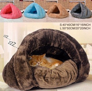 ペット マット 猫犬 暖かい小屋 猫ベッド ペット冬暖かい  ベッド