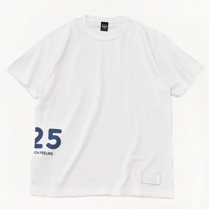 【325】 サイドプリント （White）クラシック Tシャツ カジュアル メンズ レディース ホワイト