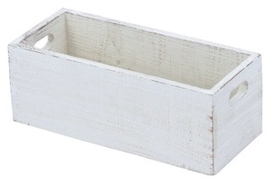 ウッドプランター 天然素材 木製 ウッドボックス かご 収納 ガーデングッズ 北欧