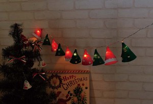 【クリスマス特集】 LEDライト　コーンガーランド　　クリスマス　 ★CHRISTMAS
