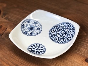 Main Plate Pottery 14cm Made in Japan
