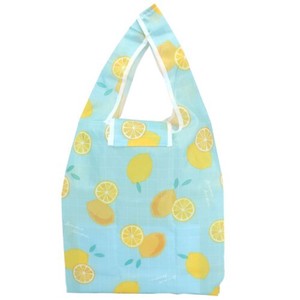 Lemon Karabiner Attached Shopping Bag