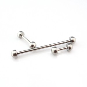 Body Piercing Stainless Steel Straight