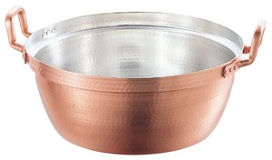 銅両手段付鍋