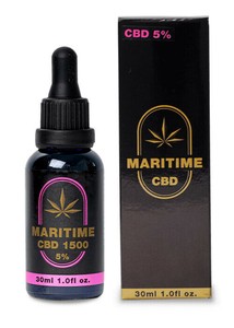 MARITIME マリタイム CBDオイル cbd oil 30ml 1500mg 濃度(5%) エクストラバージンオリーブオイル