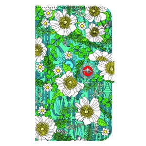 flower pattern Smartphone Case Notebook Type Flower Flower