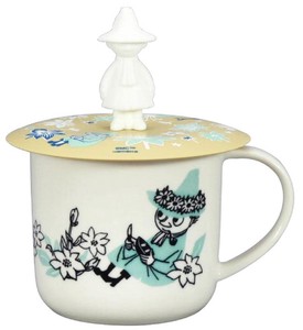 The Moomins Cup Cover Attached Mug Snufkin Moomin