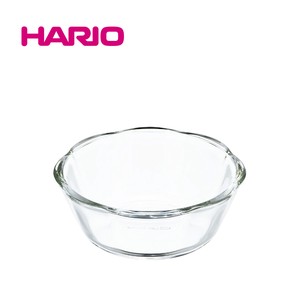 『HARIO』耐熱ガラス製スイーツボウル200 SWB-20-BK（ハリオ）