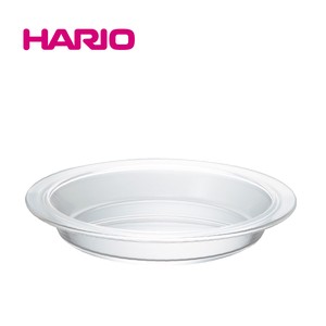 『HARIO』耐熱ガラス製パイ皿400 HPZ-40-BK（ハリオ）