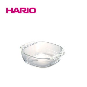 『HARIO』 10月下旬入荷予定 耐熱ガラス製トースター皿400 HTZ-40-BK（ハリオ）