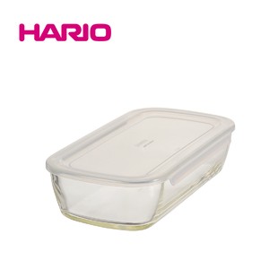 『HARIO』耐熱ガラス製保存容器 角 900 KSTL-90-TW（ハリオ）