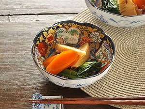 献上古伊万里4.0小鉢【日本製 美濃焼 和食器】