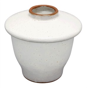 Earthen Pot / Clay pot Nest Of Boxes Futamono Pottery Modern Kohiki Chawan-Mushi