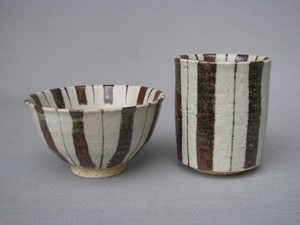 飯碗 茶碗 湯呑 和陶器 和モダン /錆十草