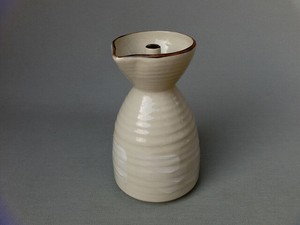 出汁 和陶器 和モダン /白刷毛目ダシ入5合