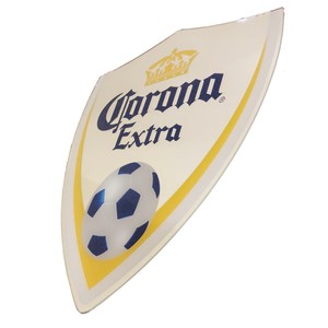 パブミラー　扇形 『corona extra コロナ エクストラ』 壁掛　アート　ディスプレイ　アメリカン雑貨