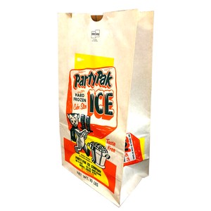 紙袋　パーティーパック　アイスバッグ　『Party Pak ICE』　アメリカン雑貨