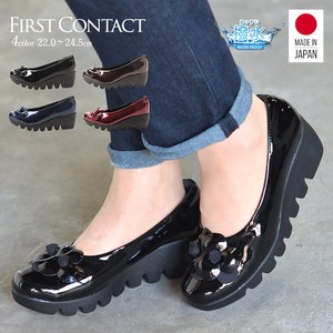 舒适/健足女鞋 防水 舒适 女士 浅口鞋 日本制造
