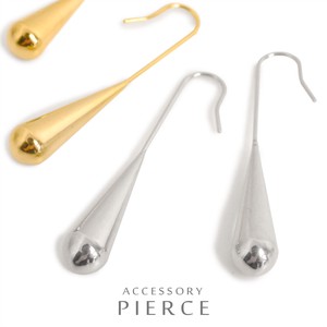 Pierced Earring Gold Post Stainless Steel Stainless
