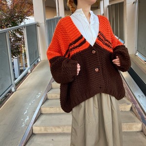 Sweater/Knitwear Brown Cardigan Sweater