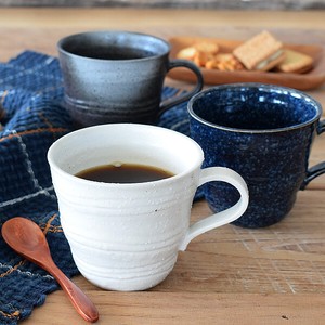 3色モダンマグ【コーヒーカップ 日本製 美濃焼 和食器】