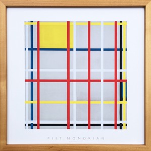 アートフレーム　モンドリアン Piet Mondrian New York City,3