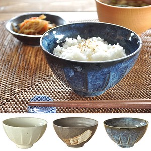 3 Colors Rice Bowl Made in Japan Mino Ware Japanese Plates