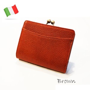SALE Italy Leather Coin Purse Middle Wallet