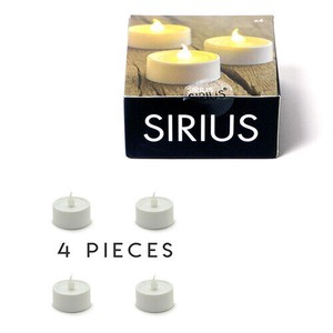 SIRIUS （シリウス） LEDキャンドルライト 4個セット